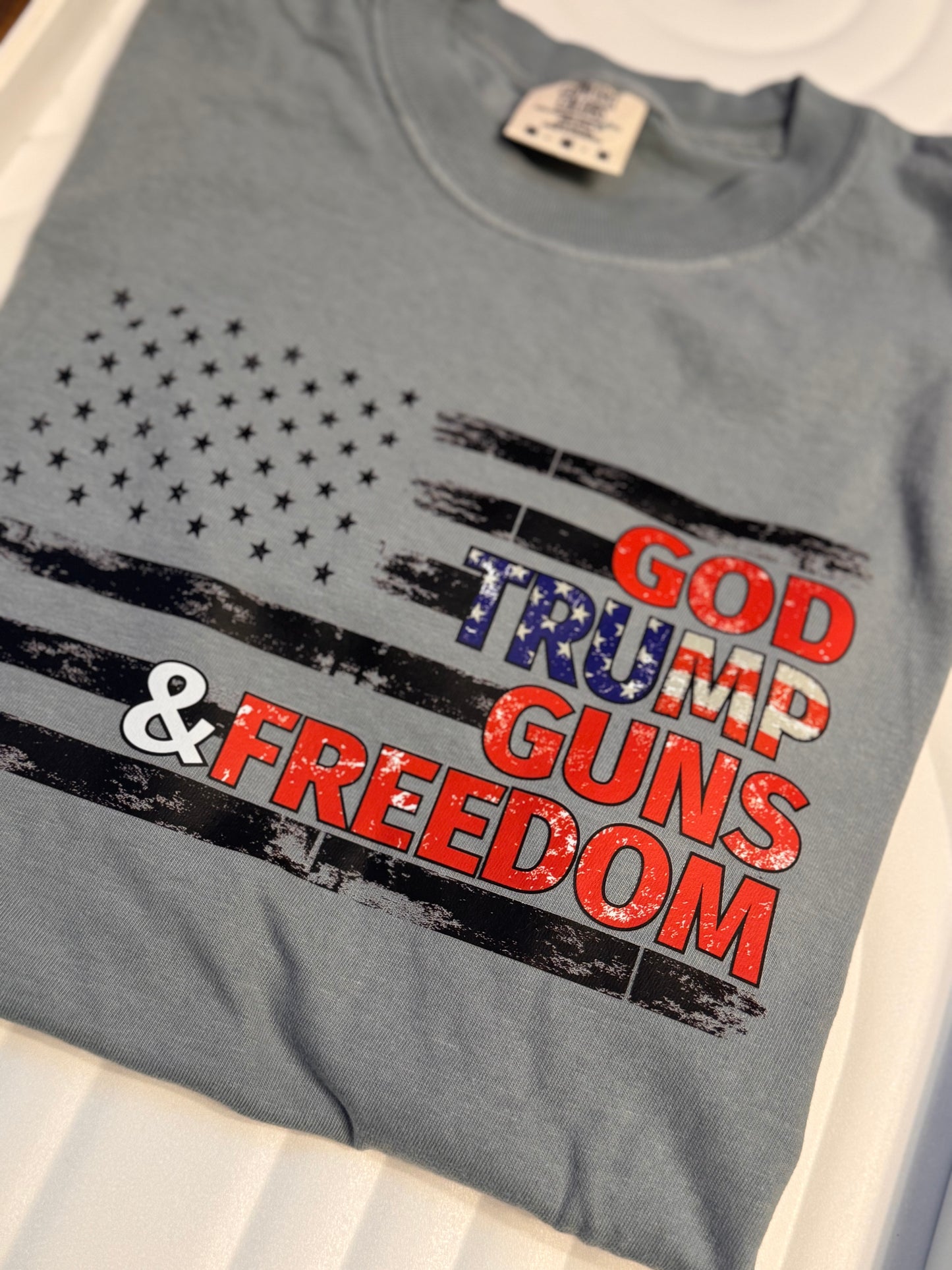 God trump guns and freedom