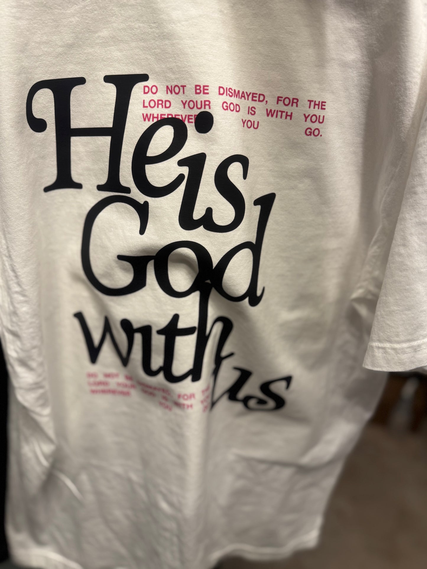He is god with us