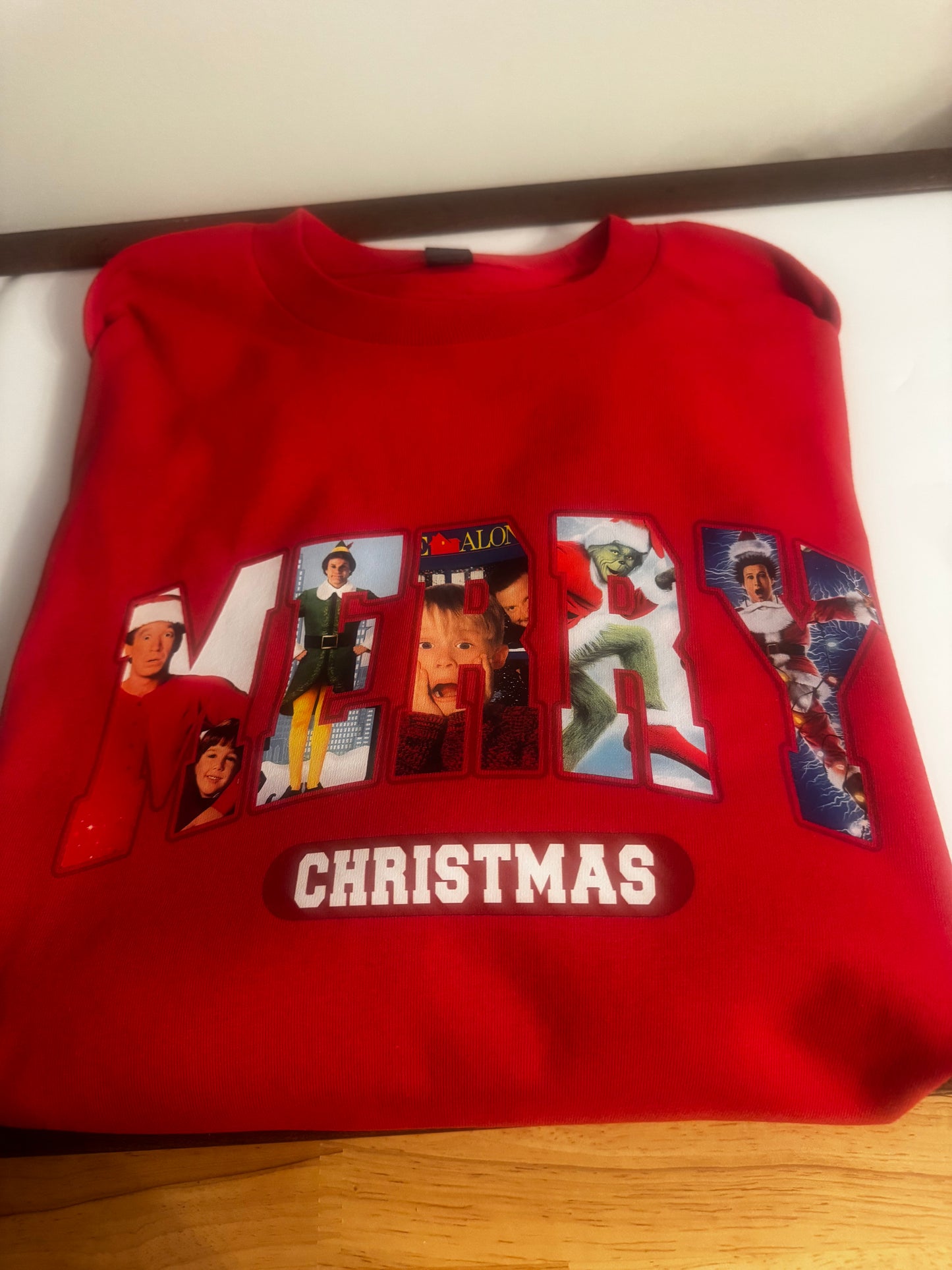 Merry Christmas movies front and back