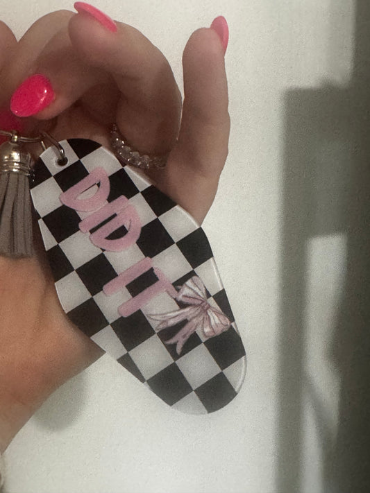 Keychain Jesus did it check