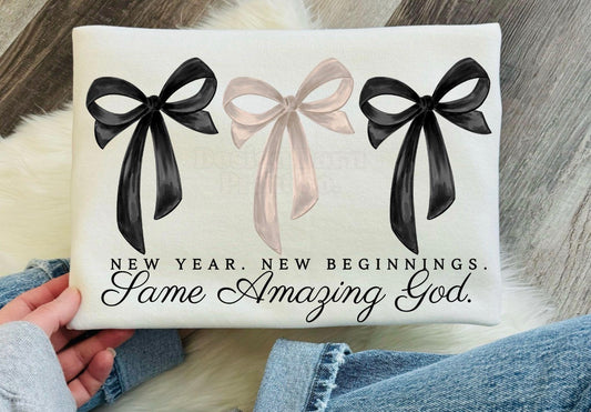 New year Same Amazing God