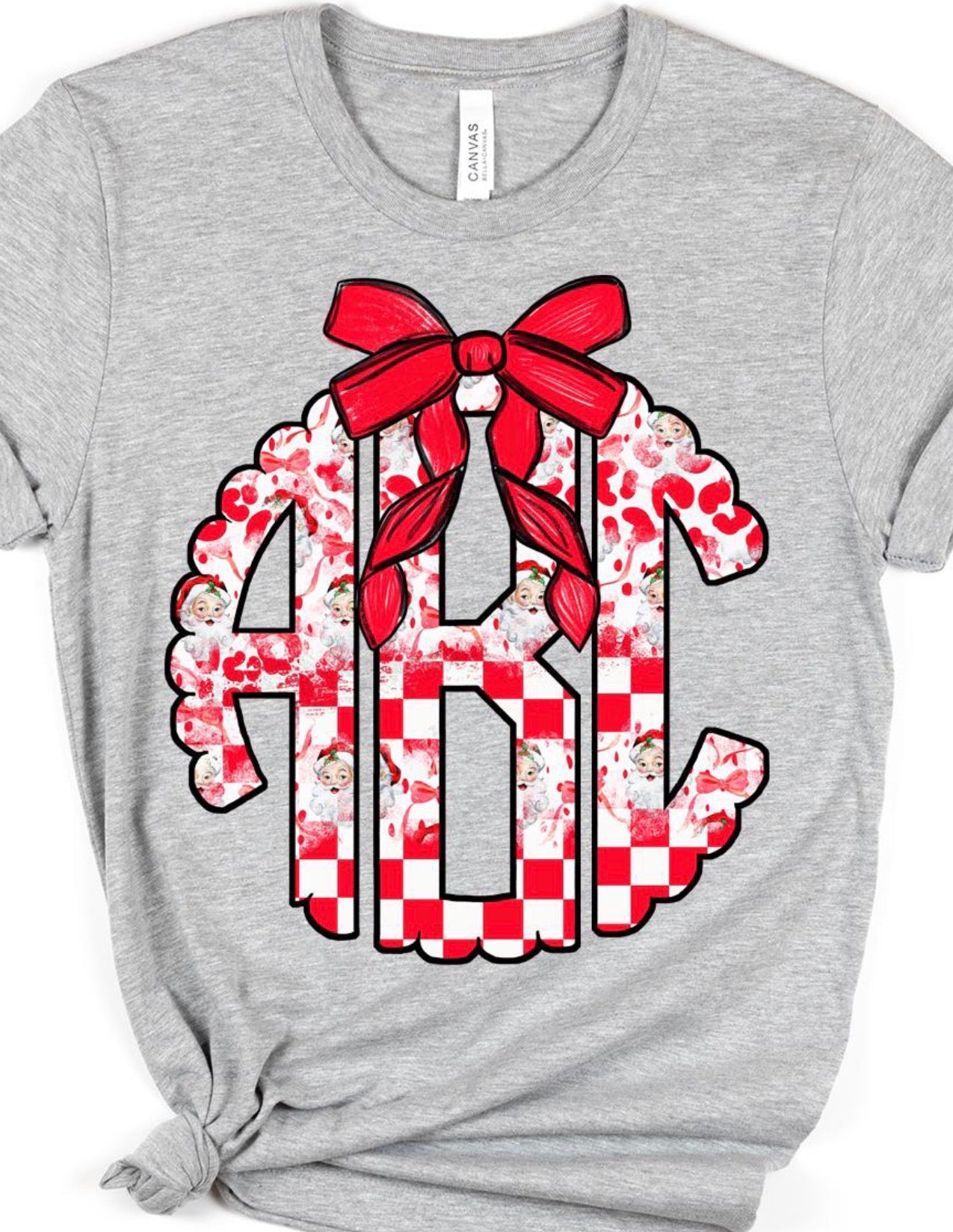 Monogram Classic Red Santa