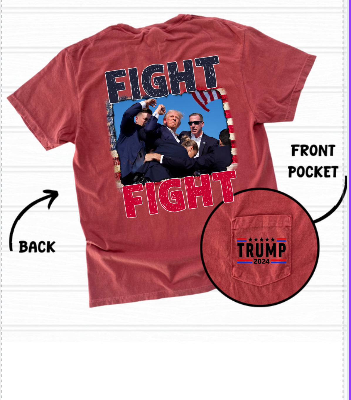 Fight fight Trump style