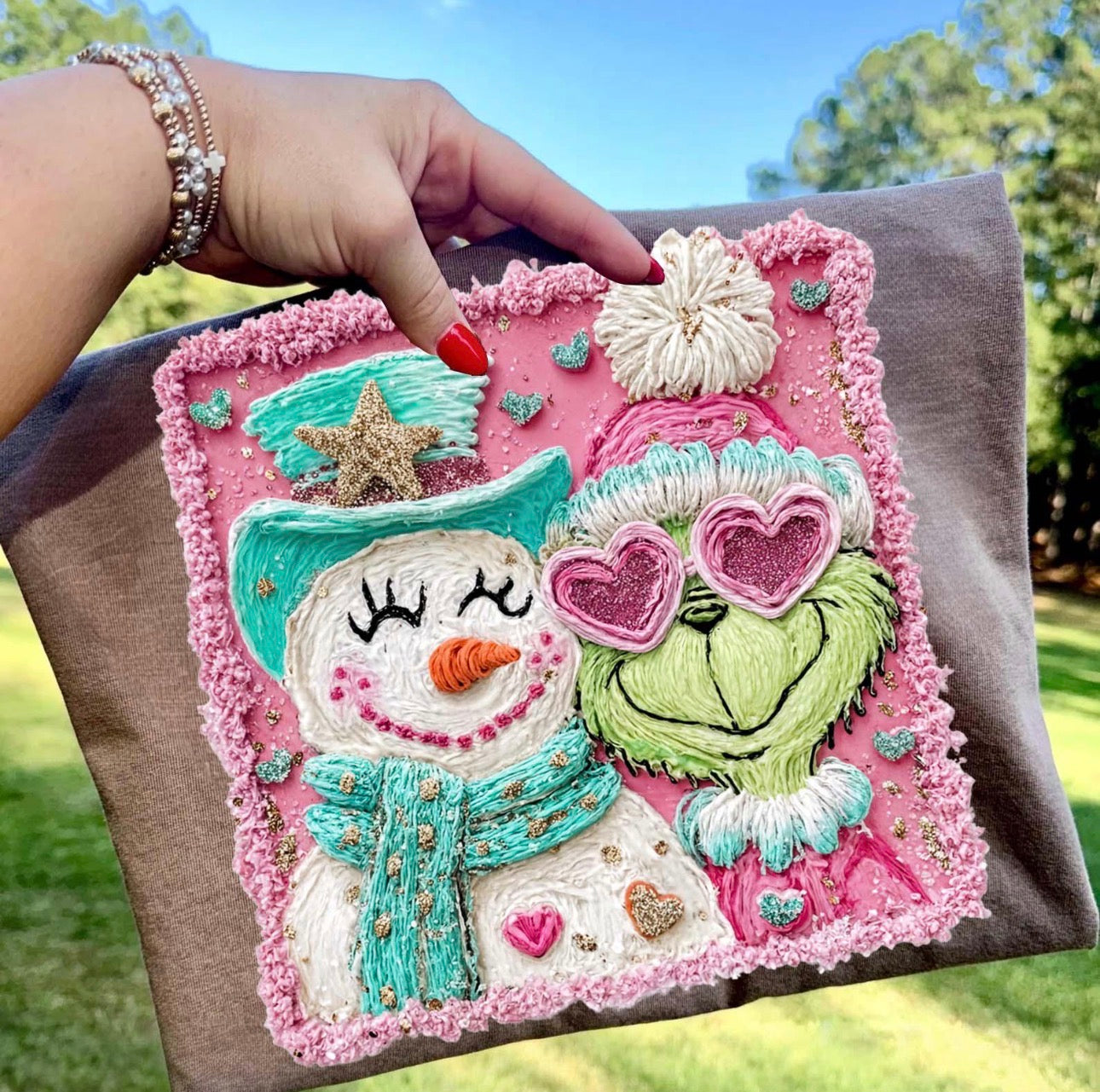 Snowman ⛄️ Grinch ❤️