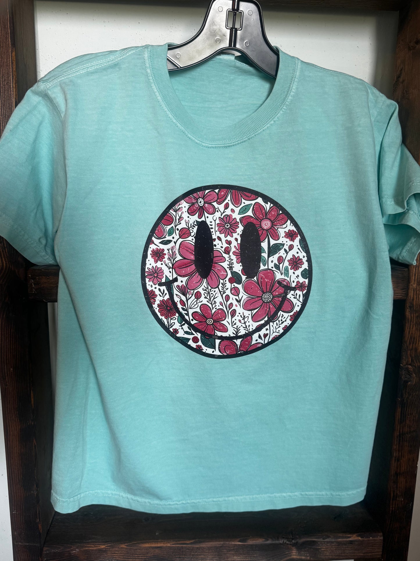 Summer Flower Kids large Short Sleeve