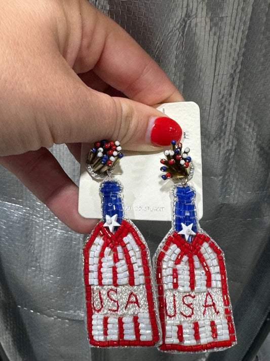 USA earrings