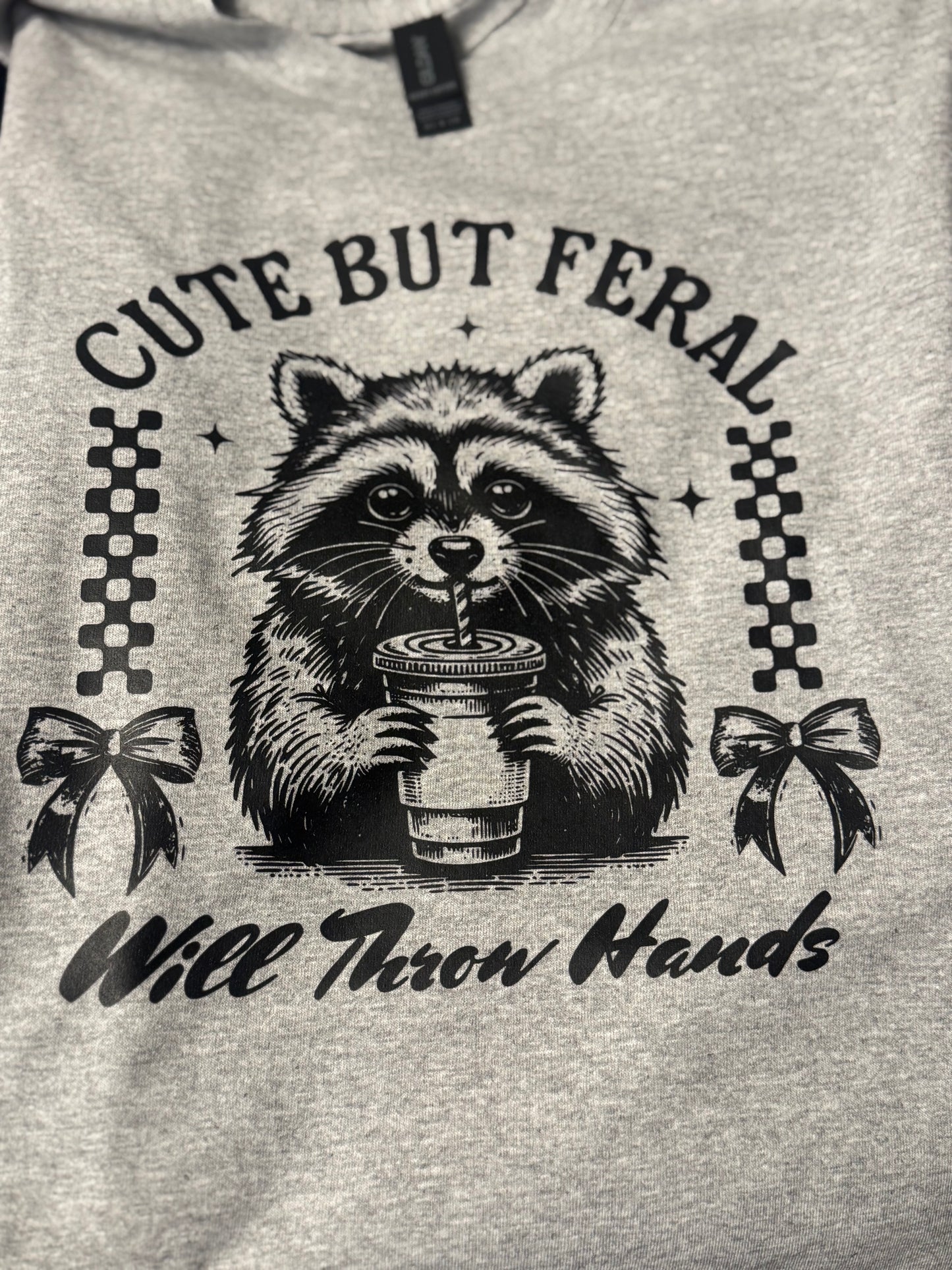 Medium Short sleeve cute but feral