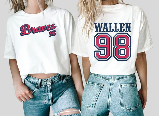 Wallen 98 Braves Graphic Tee