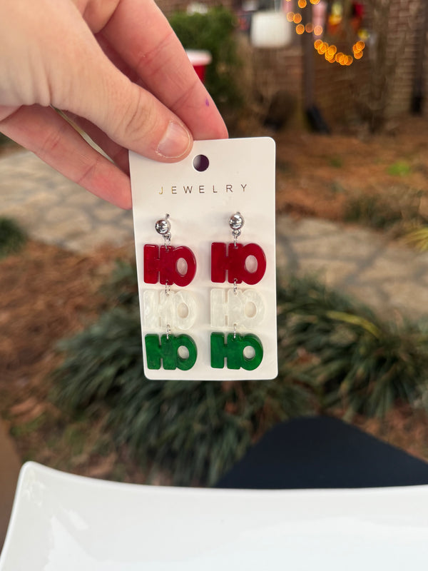 Ho ho ho earring