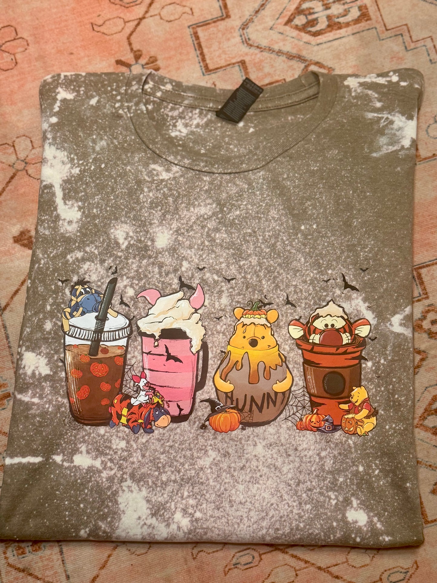 Limited Edition Bleached Short Sleeve Shirts! Act Fast!