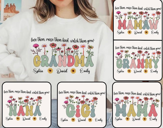Mother's Day Custom with names