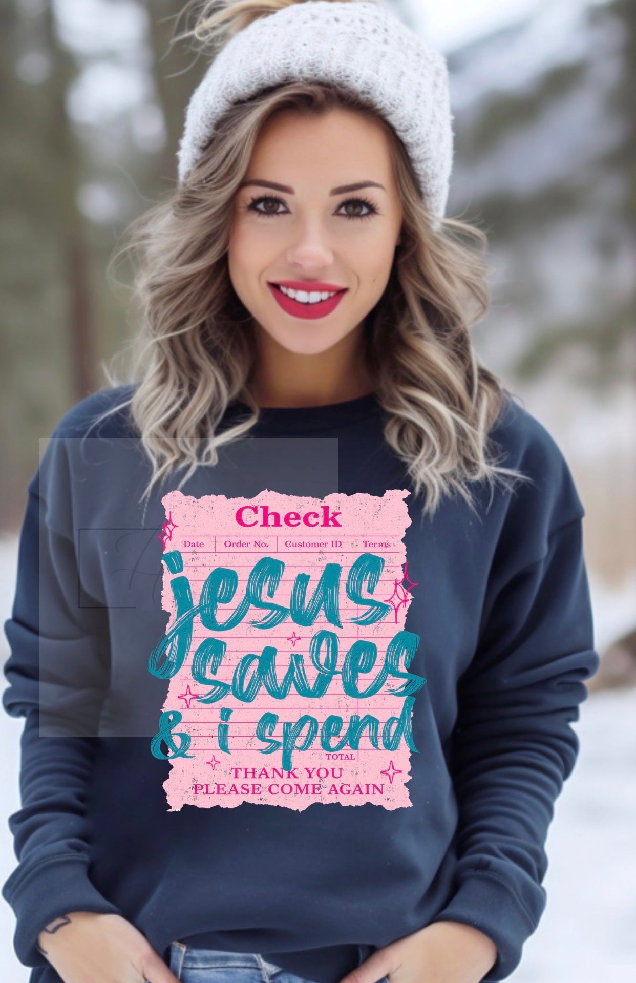 Jesus saves and I Spend