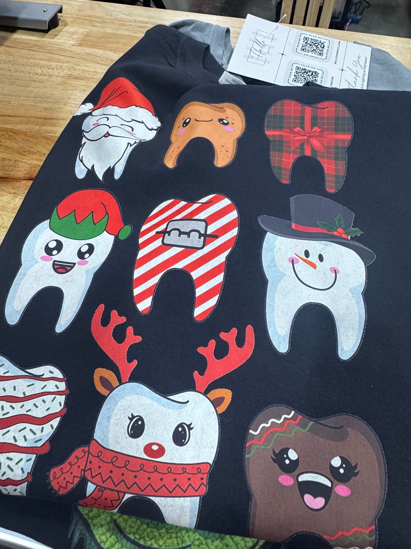 Christmas Tooth Dental Christmas Characters