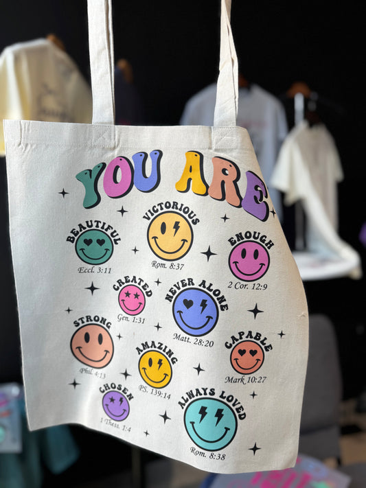 You Are Loved Beautiful Tote