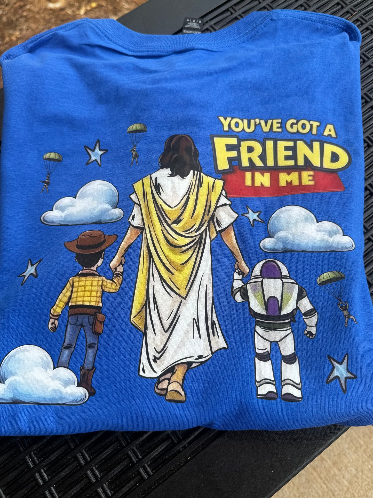 You’ve got a friend in me front and back