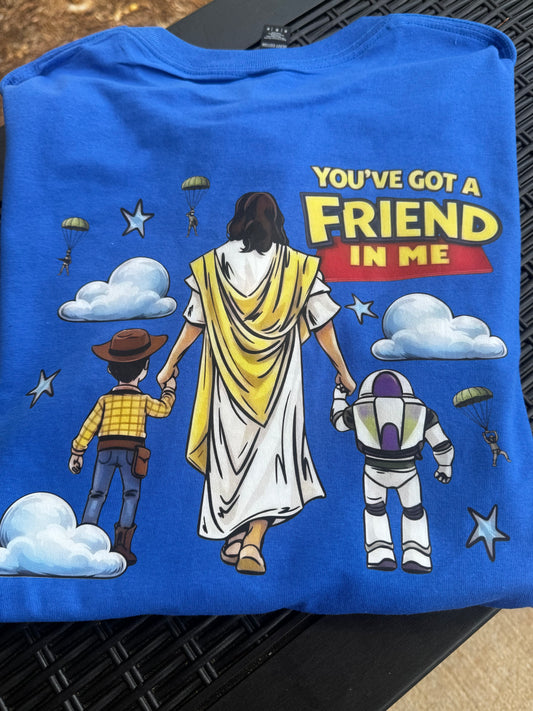 You’ve got a friend in me front and back