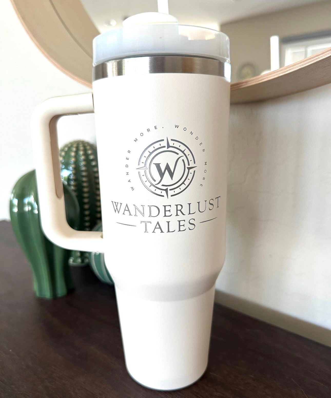 Custom tumbler add custom logo