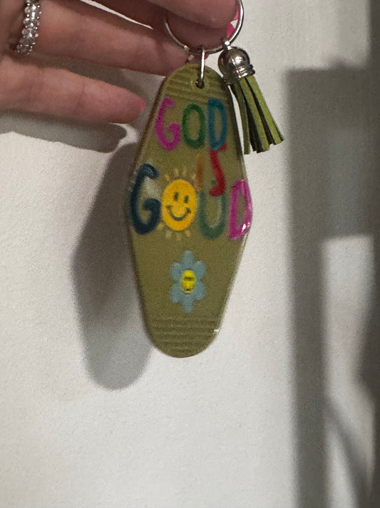 Keychain God is good all the time