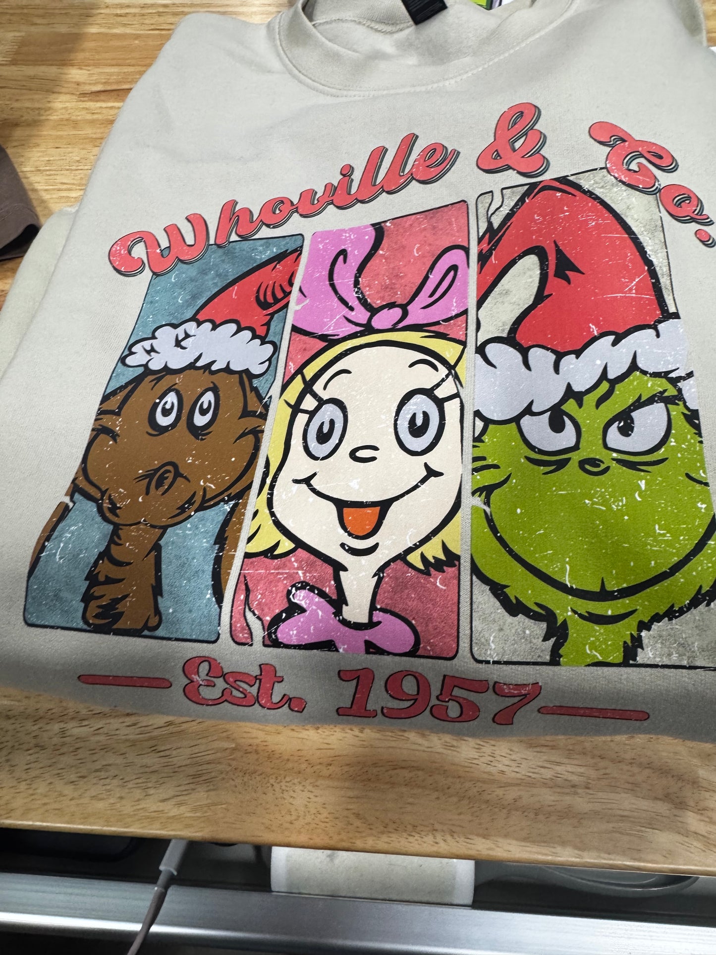 Whoville Sweatshirts AND T SHIRT
