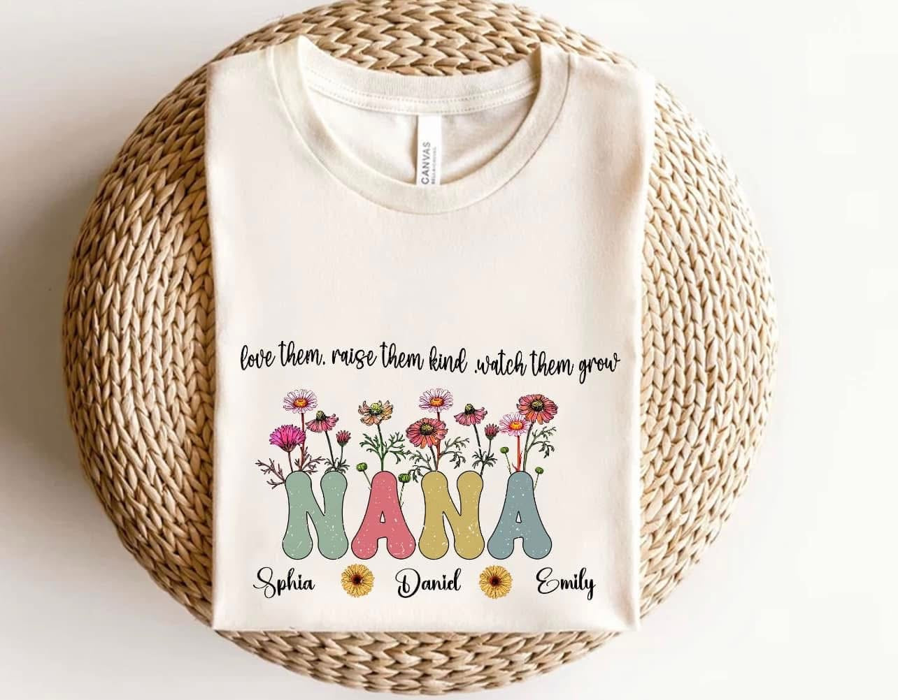 Mother's Day Custom with names