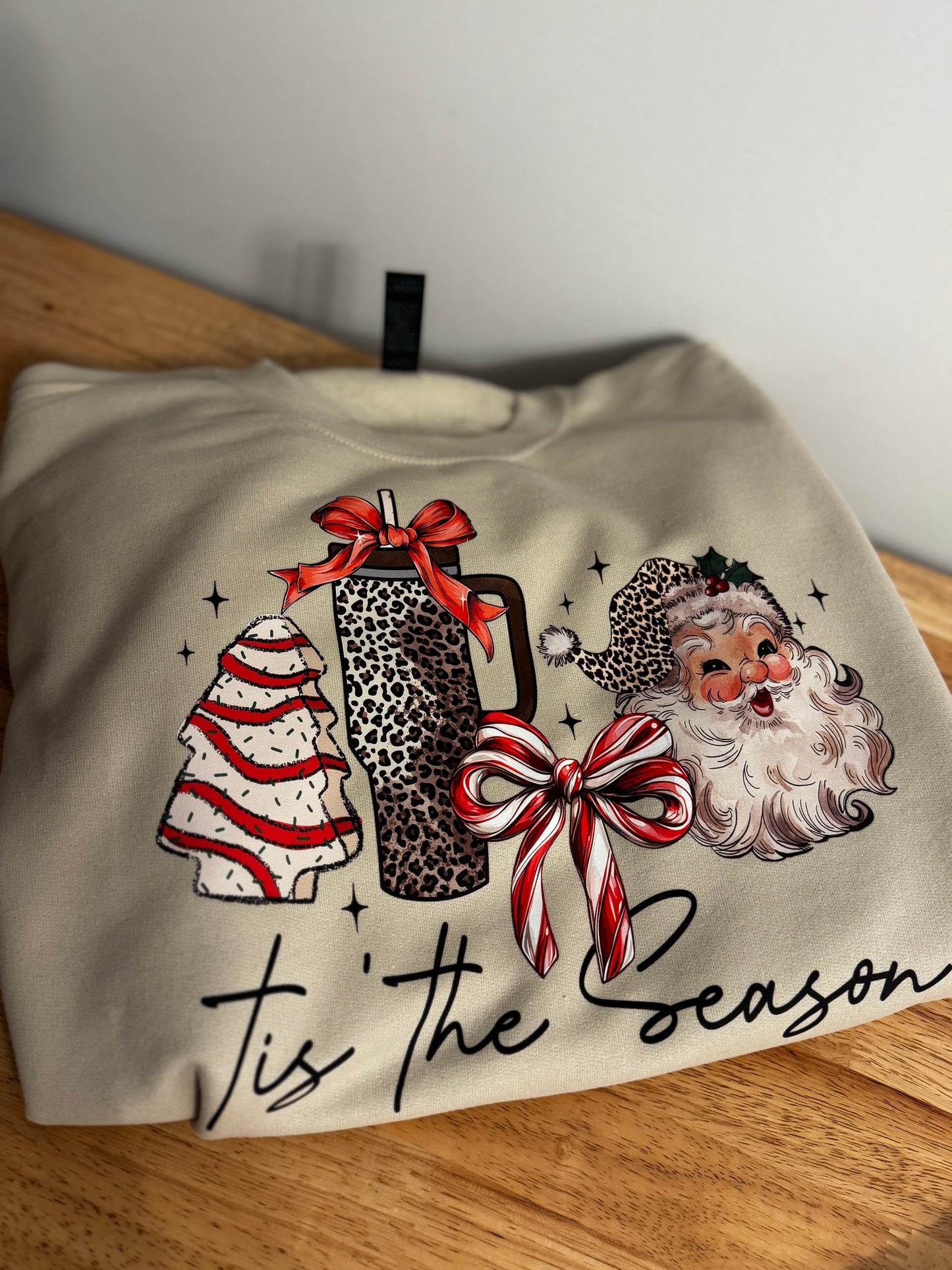 Tis the season Santa and cake