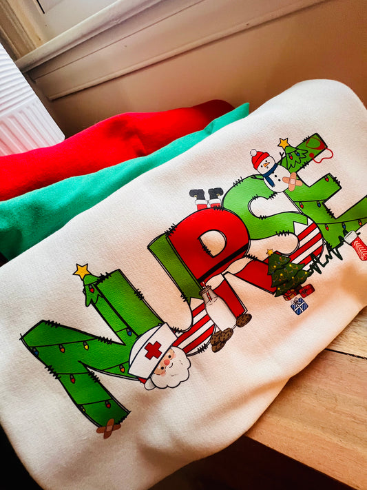 Christmas Custom Name Sweatshirt or Shirt